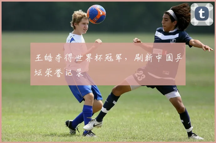 王皓夺得世界杯冠军，刷新中国乒坛荣誉记录